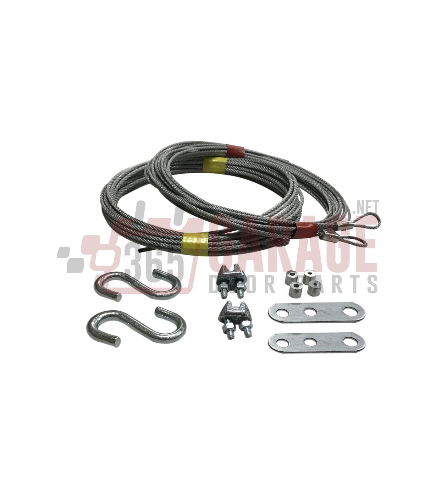 Garage Door Cable Replacement Kit. Two 3/32" x 13 Long and Two 1/8" x